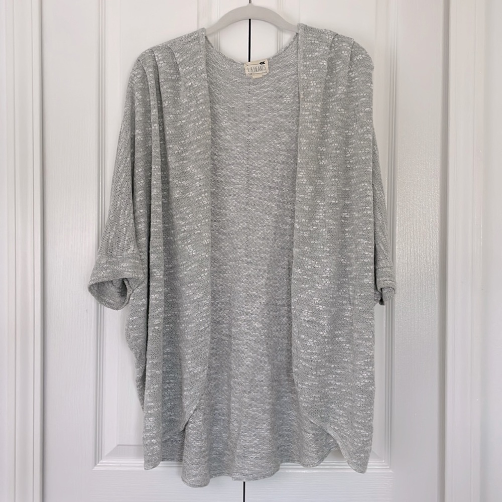 PacSun L.A. Hearts Grey Cardigan Sweater - Size: One Size